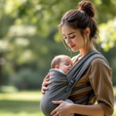 Le portage physiologique en toute simplicité avec notre sélection de porte-bébés